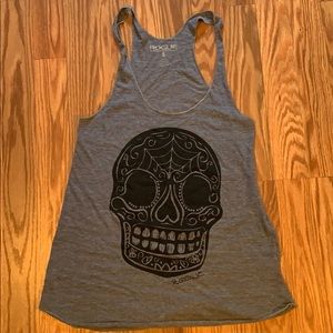 Rogue skull tank top